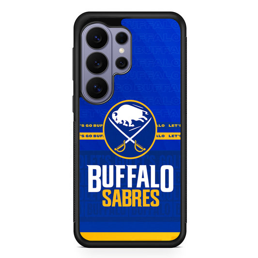 NHL Buffalo Sabres Blue Samsung Galaxy S26 Ultra Case | Protective Rubber Cover