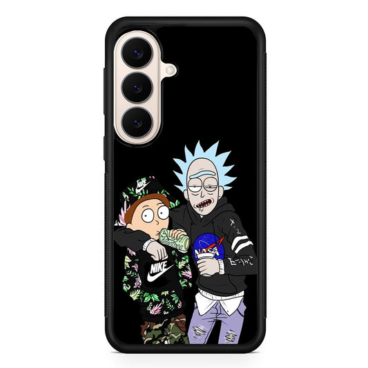 Nike X Nasa Rick and Morty Samsung Galaxy S26 Case – Slim Protective Phone Cover