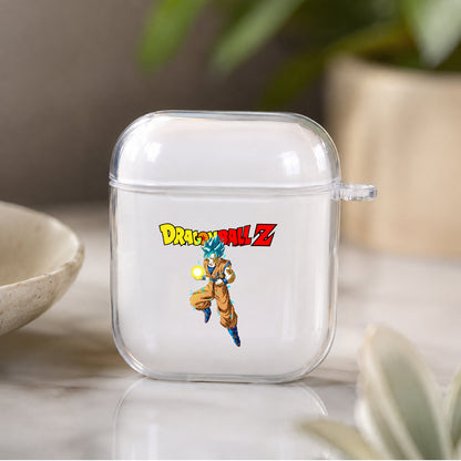 Dragon Ball Z Vegito Protective Clear Case Cover For Apple Airpods | Soft Silicone AirPods 1 / 2 Case | Protective Cover
