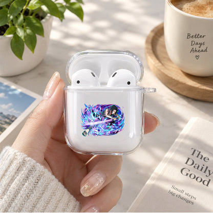 Kusanagi Katana Sasuke Itachi Protective Clear Case Cover For Apple Airpods | Soft Silicone AirPods 1 / 2 Case | Protective Cover