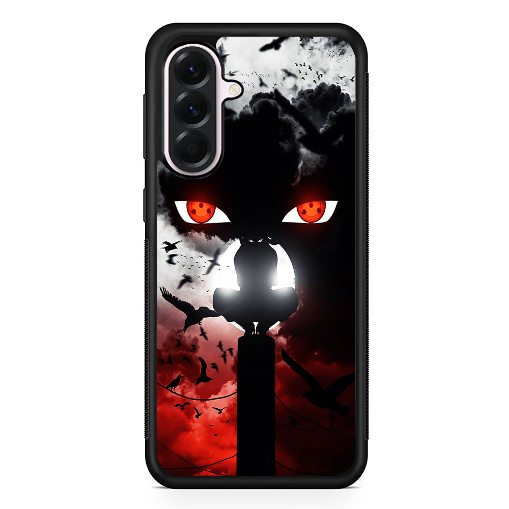 Sharingan Itachi Uchiha Samsung Galaxy A56 Case | Samsung Galaxy A56 Protective Rubber Case
