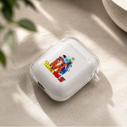 Dragon Ball Z Goku Team Protective Clear Case Cover For Apple Airpods | Soft Silicone AirPods 1 / 2 Case | Protective Cover