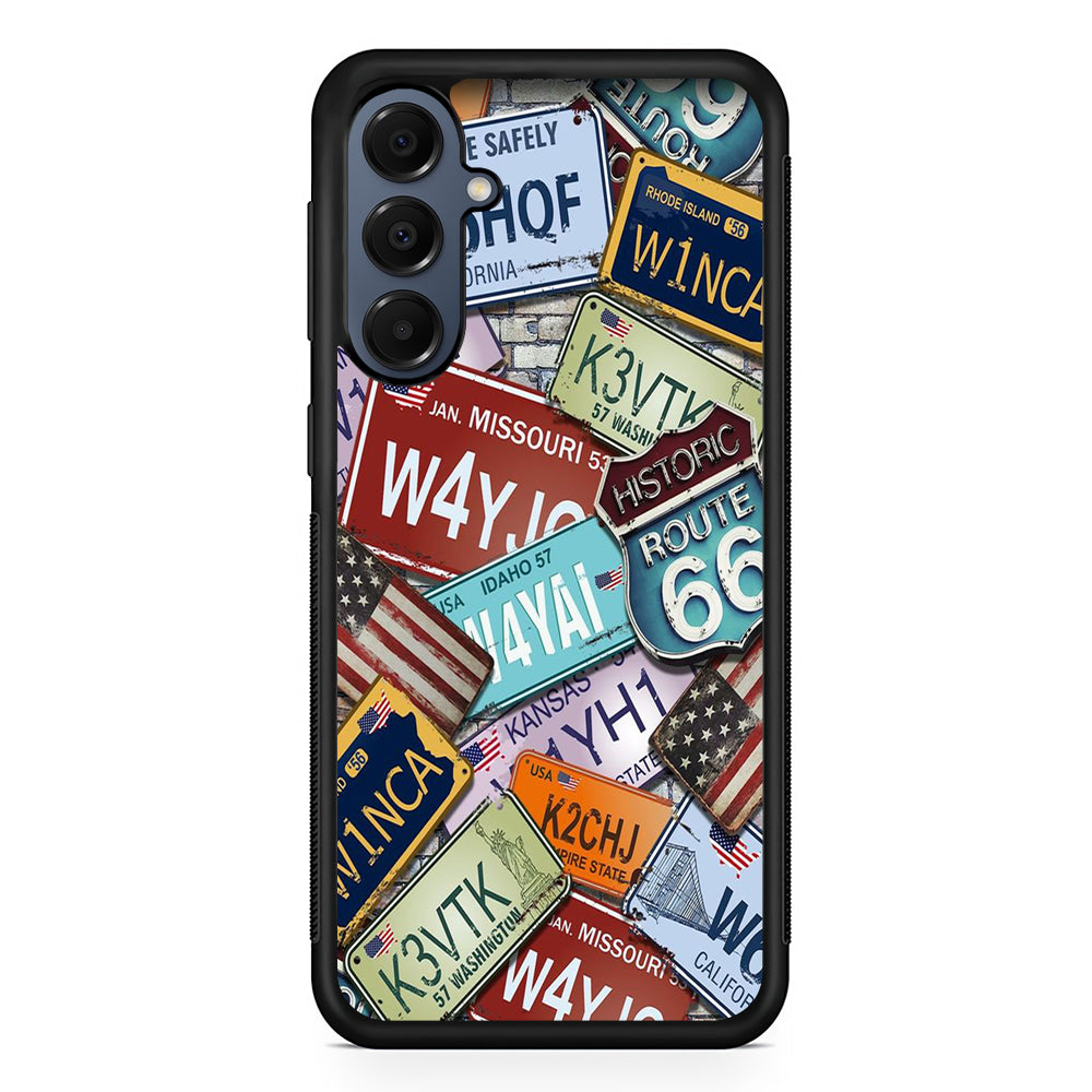 Street Signs USA Samsung Galaxy A16 Case | Slim Protective Cover for Samsung Galaxy A16