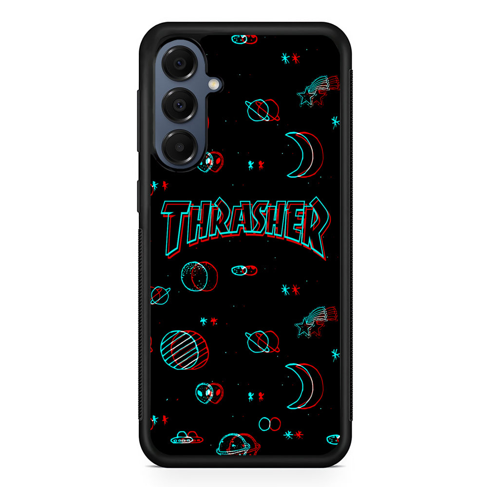 Thrasher Neon Galaxy Samsung Galaxy A16 Case | Slim Protective Cover for Samsung Galaxy A16