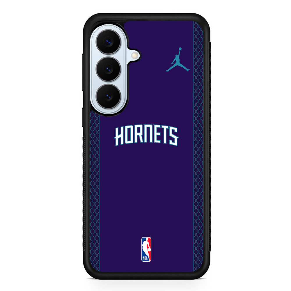 NBA Charlotte Hornets Purple Jordan Samsung Galaxy S26 Plus Case | Lightweight Protective Phone Cover