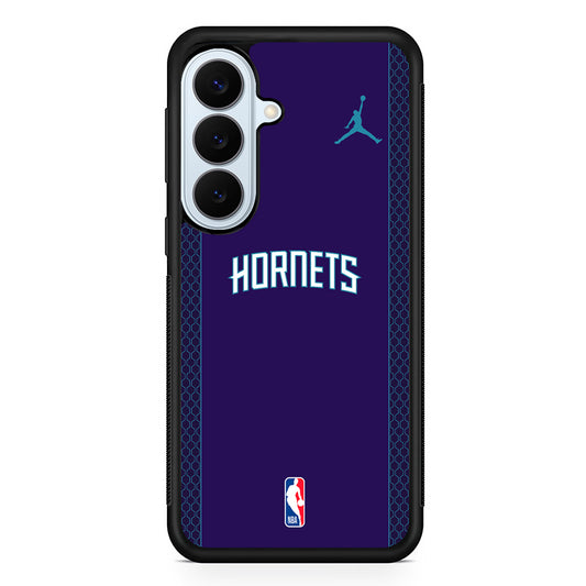 NBA Charlotte Hornets Purple Jordan Samsung Galaxy S26 Plus Case | Lightweight Protective Phone Cover