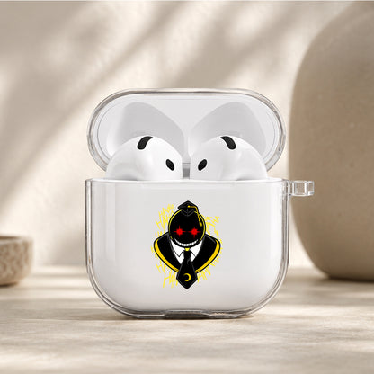Assassination Classroom Koro Sensei Protective Apple Airpods 4 Clear Case - Durable Clear Protection