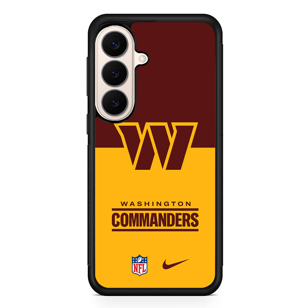 NFL Washington Commanders Nike Samsung Galaxy S26 Case – Slim Protective Phone Cover