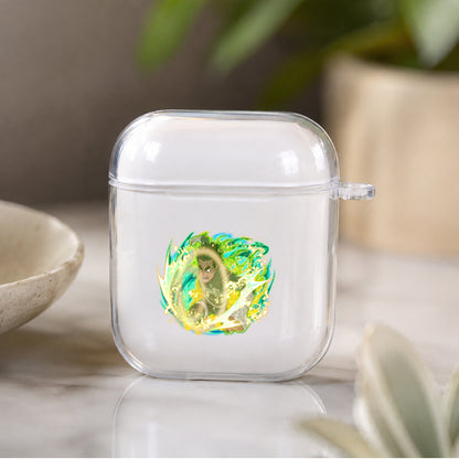 Rock Lee Ultimate Jutsu Protective Clear Case Cover For Apple Airpods | Soft Silicone AirPods 1 / 2 Case | Protective Cover