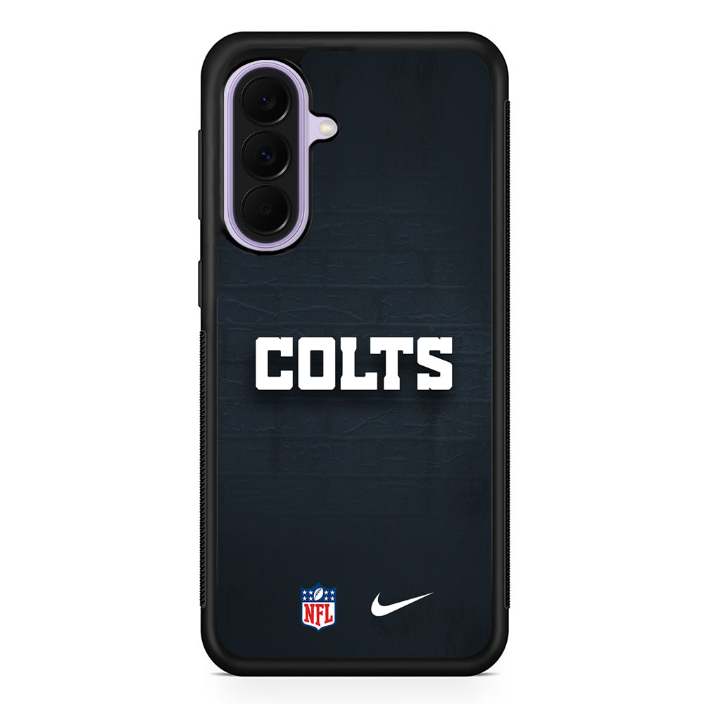 NFL Indianapolis Colts Nike Samsung Galaxy A37 Case | Samsung Galaxy A37 Rubber Protective Case