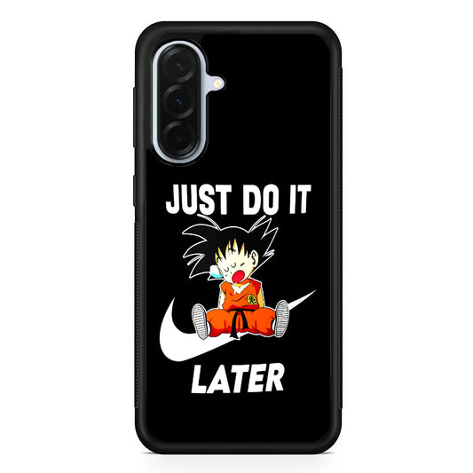 Nike Goku Asleep Samsung Galaxy A36 Case | Durable Samsung Galaxy A36 Protective Case