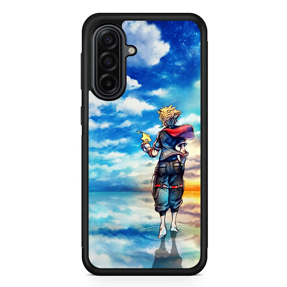 Kingdom Hearts Art Samsung Galaxy A17 Case | Durable Rubber Samsung Galaxy A17 Phone Case