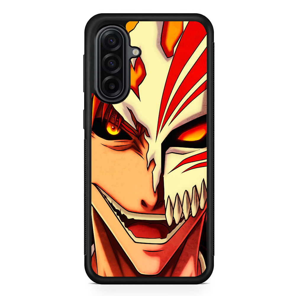 Bleach Ichigo Kurosaki Face Samsung Galaxy A17 Case | Durable Rubber Samsung Galaxy A17 Phone Case