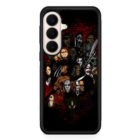 Horror Movie Character Samsung Galaxy S26 Case | Durable Protective Rubber Cover