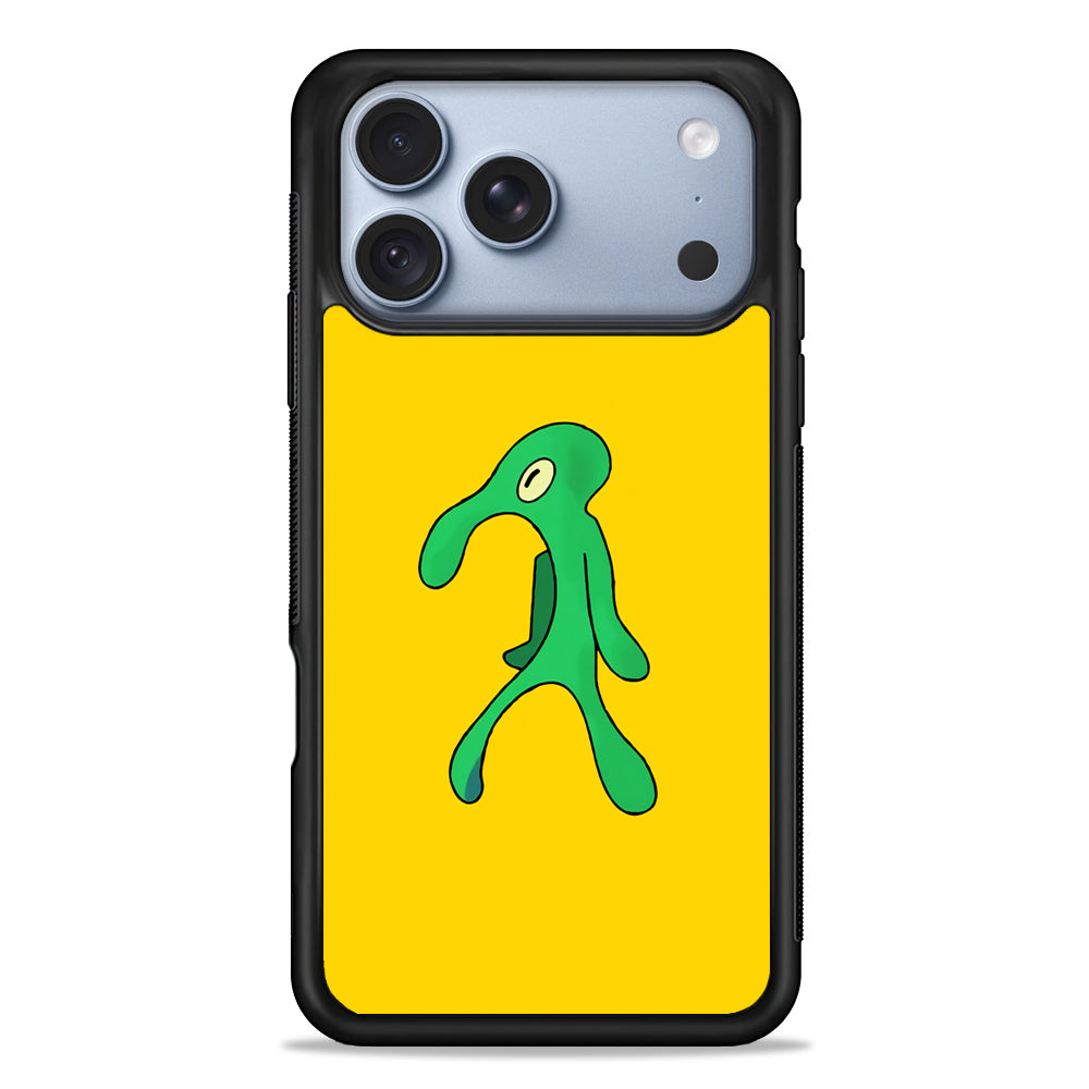 Squidward Painting Masterpiece iPhone 18 Pro Case - iPhone 18 Pro Silicone Case