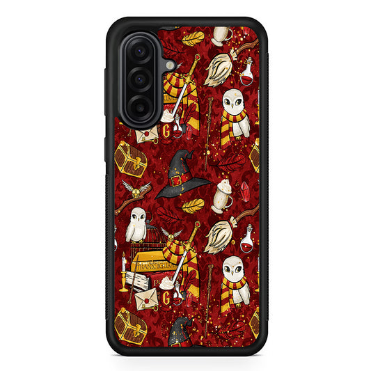 Magic Art Red Samsung Galaxy A17 Case | Durable Rubber Samsung Galaxy A17 Phone Case