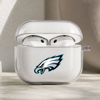 NFL Philadelphia Eagles Symbol Protective Apple AirPods Pro 3 Clear Case | Shockproof Cover