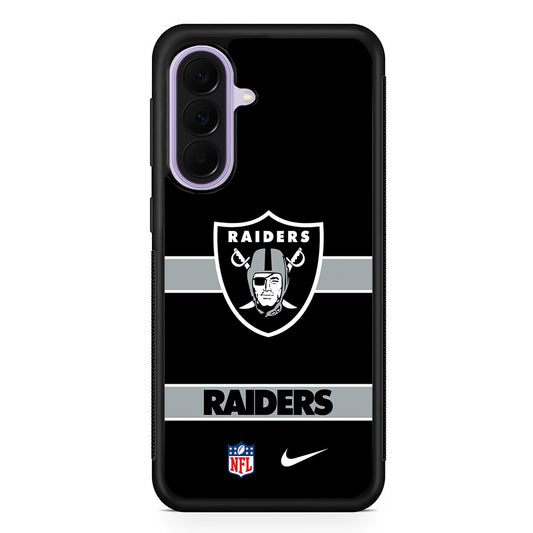 NFL Las Vegas Raiders Nike Samsung Galaxy A37 Case | Samsung Galaxy A37 Rubber Protective Case