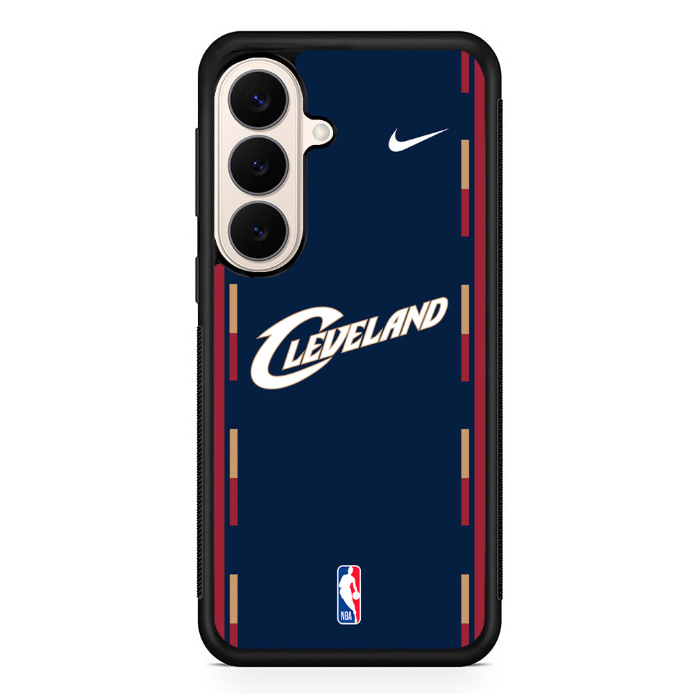 NBA Cleveland Cavaliers Navy Nike Samsung Galaxy S26 Case – Slim Protective Phone Cover