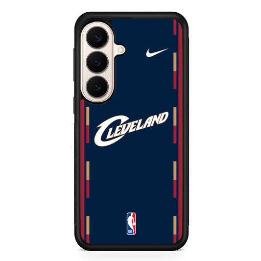 NBA Cleveland Cavaliers Navy Nike Samsung Galaxy S26 Case – Slim Protective Phone Cover