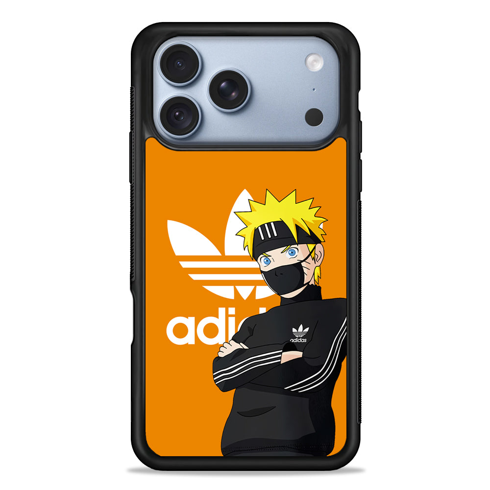 Adidas Naruto Uzumaki iPhone 18 Pro Case - iPhone 18 Pro Silicone Case