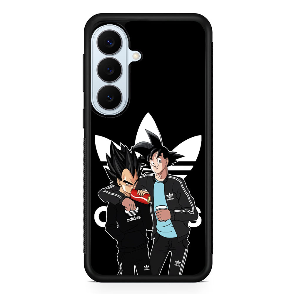 Adidas Goku and Vegeta Samsung Galaxy S26 Plus Case | Lightweight Protective Phone Cover