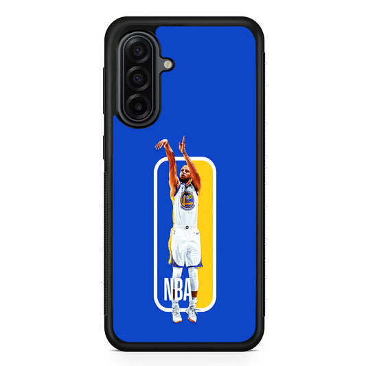 Stephen Curry Golden State Warriors Samsung Galaxy A17 Case | Durable Rubber Samsung Galaxy A17 Phone Case