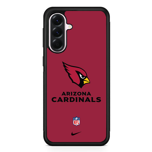 NFL Arizona Cardinals Red Nike Samsung Galaxy A56 Case | Samsung Galaxy A56 Protective Rubber Case