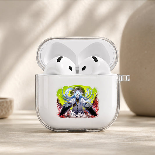 Kaguya Otsutsuki Awakening Protective Apple Airpods 4 Clear Case - Durable Clear Protection