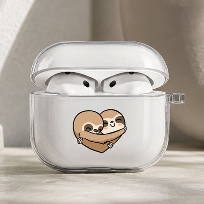 Love Sloth Protective Apple AirPods Pro 3 Clear Case | Shockproof Cover