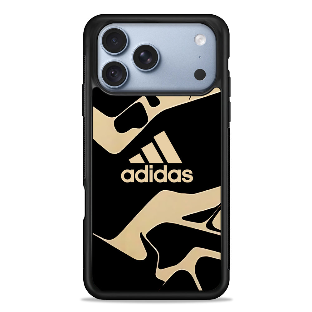 Adidas Curvature Artistic iPhone 18 Pro Case - iPhone 18 Pro Silicone Case