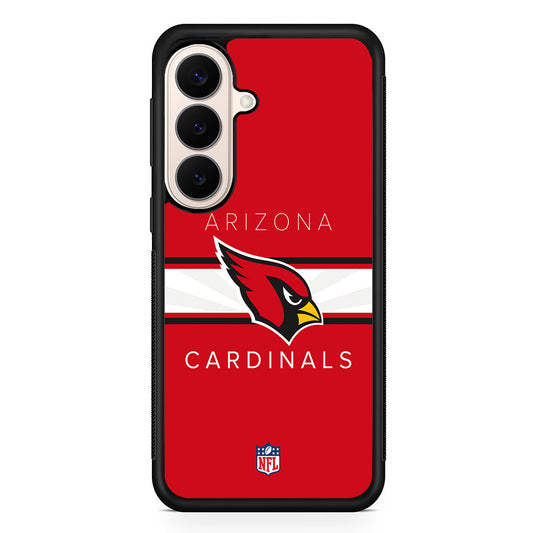 NFL Arizona Cardinals Team Logo Samsung Galaxy S26 Case | Durable Protective Rubber Cover