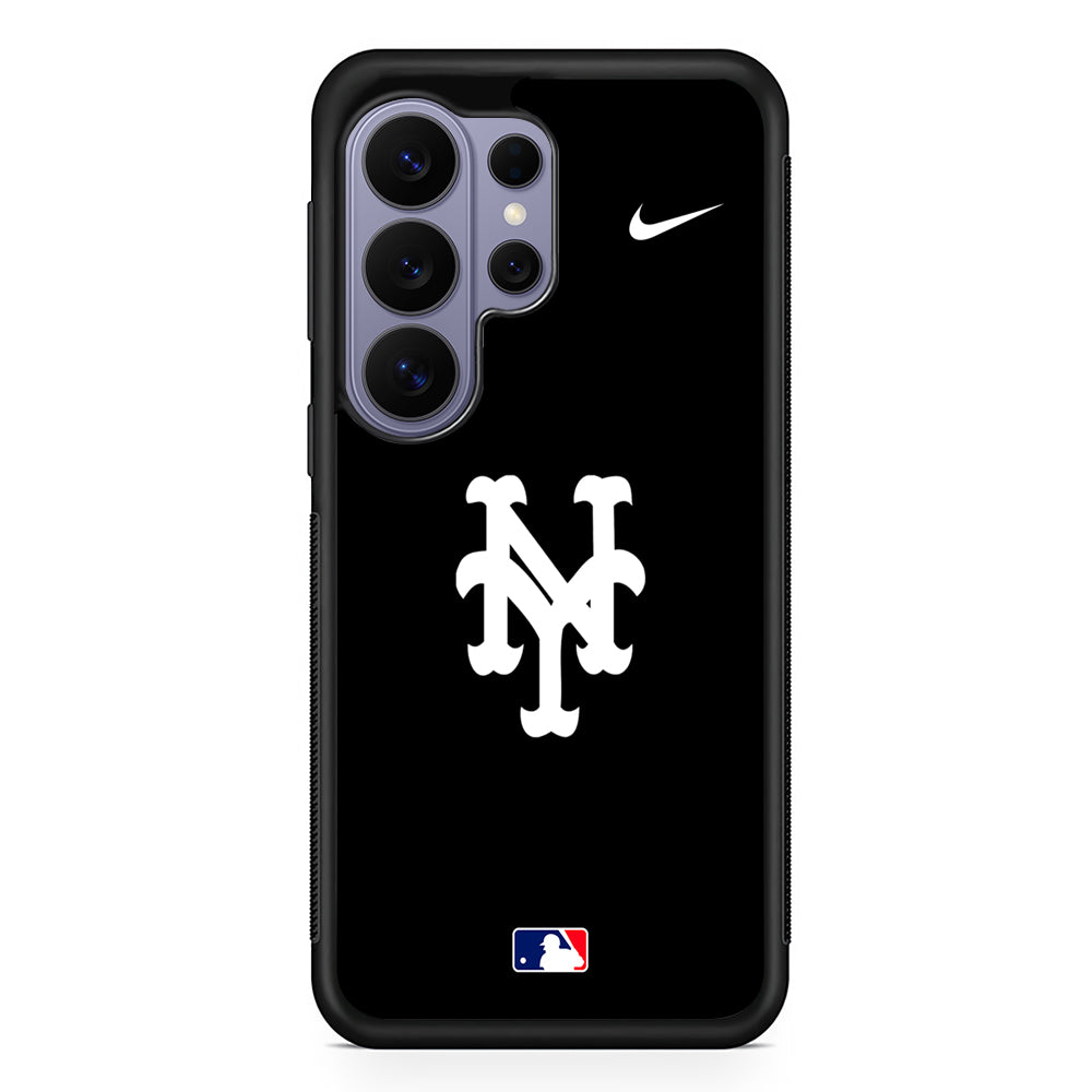 MLB New York Mets Black Nike Samsung Galaxy S26 Ultra Case | Slim Durable Protective Cover