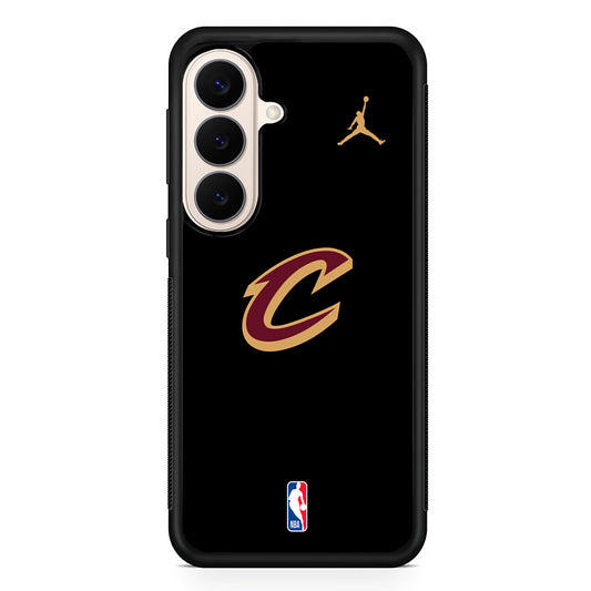 NBA Cleveland Cavaliers Black Jordan Samsung Galaxy S26 Case – Slim Protective Phone Cover