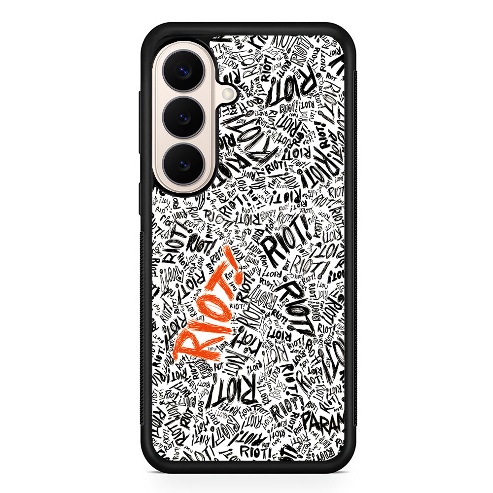 Paramore Riot Abstract Samsung Galaxy S26 Case | Durable Protective Rubber Cover