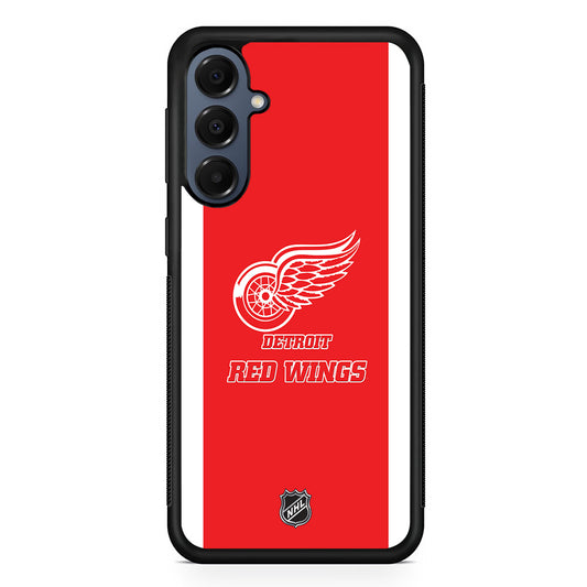 NHL Detroit Red Wings Red White Samsung Galaxy A16 Case | Slim Protective Cover for Samsung Galaxy A16