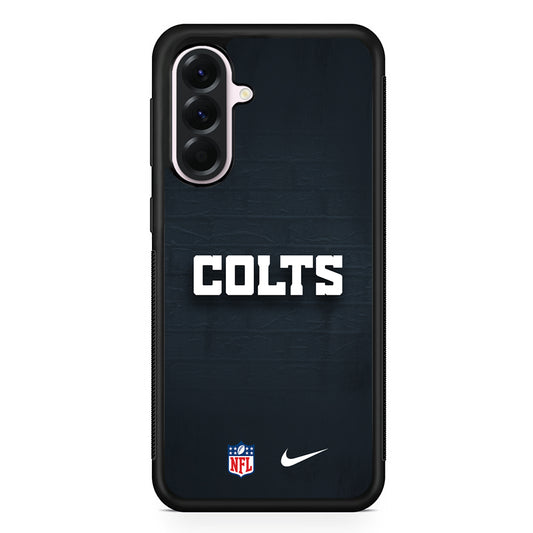NFL Indianapolis Colts Nike Samsung Galaxy A56 Case | Samsung Galaxy A56 Protective Rubber Case