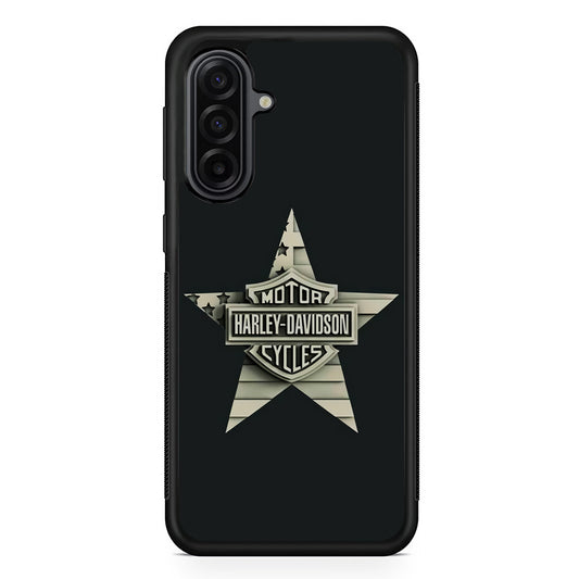 Harley Davidson Star Logo Samsung Galaxy A17 Case | Durable Rubber Samsung Galaxy A17 Phone Case