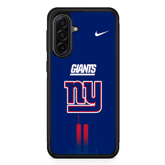 NFL New York Giants Nike Samsung Galaxy A17 Case | Durable Rubber Samsung Galaxy A17 Phone Case