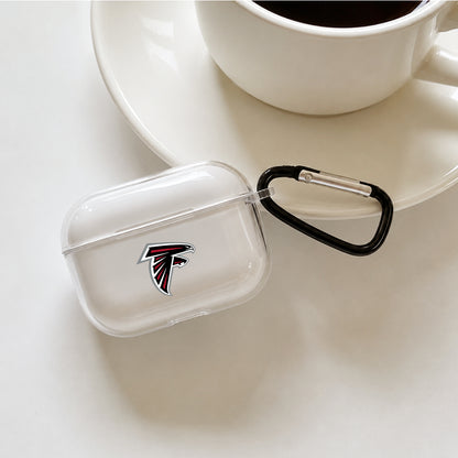 NFL Atlanta Falcons Symbol Protective Apple AirPods Pro 3 Clear Case | Shockproof Cover