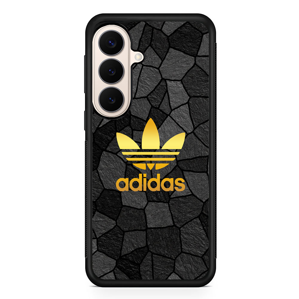 Adidas Gold Rock Patern Samsung Galaxy S26 Case – Slim Protective Phone Cover