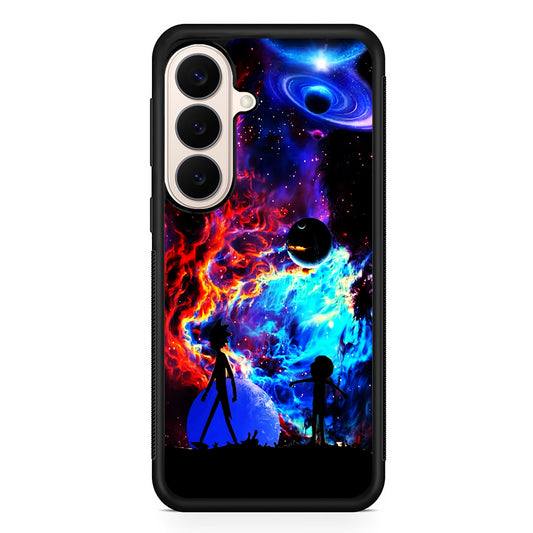 Rick and Morty Wonderful Galaxy Samsung Galaxy S26 Case | Durable Protective Rubber Cover