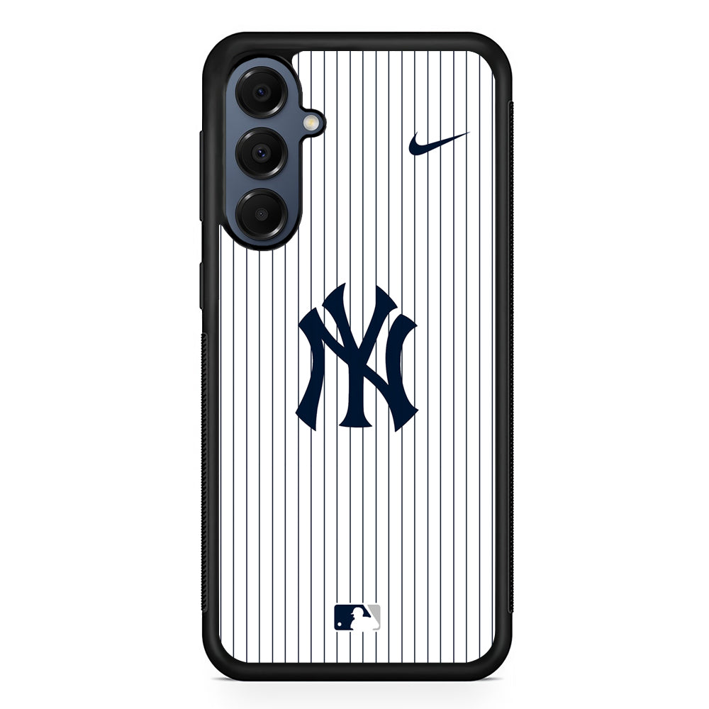 MLB New York Yankees White Nike Samsung Galaxy A16 Case | Slim Protective Cover for Samsung Galaxy A16
