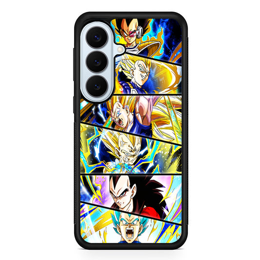 Vegeta Collage Dragon Ball Samsung Galaxy S26 Plus Case | Slim Protective Rubber Cover