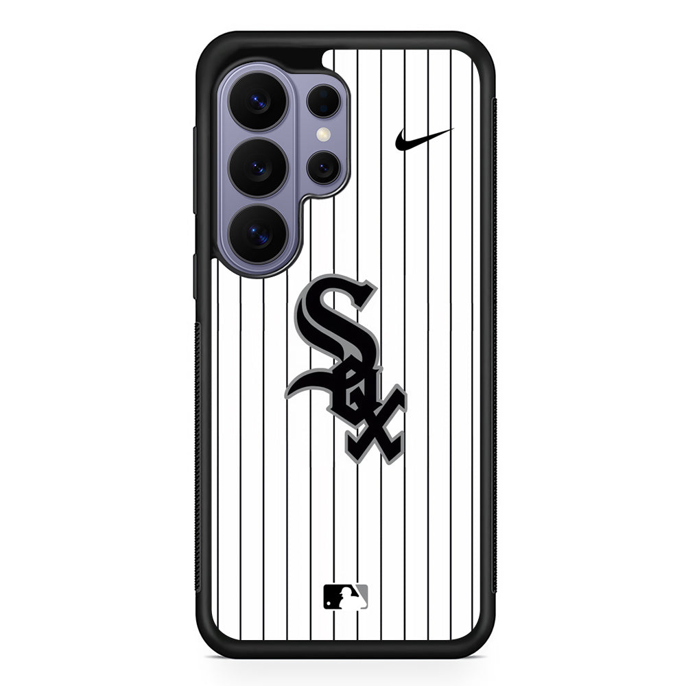 MLB Chicago White Sox White Nike Samsung Galaxy S26 Ultra Case | Slim Durable Protective Cover