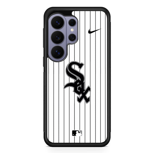 MLB Chicago White Sox White Nike Samsung Galaxy S26 Ultra Case | Slim Durable Protective Cover