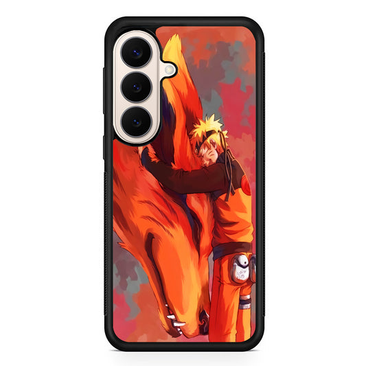 Naruto and Kurama Samsung Galaxy S26 Case | Durable Protective Rubber Cover
