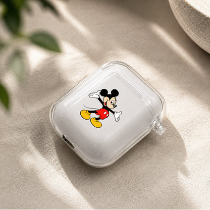 Mickey Mouse Protective Clear Case Cover For Apple Airpods | Soft Silicone AirPods 1 / 2 Case | Protective Cover
