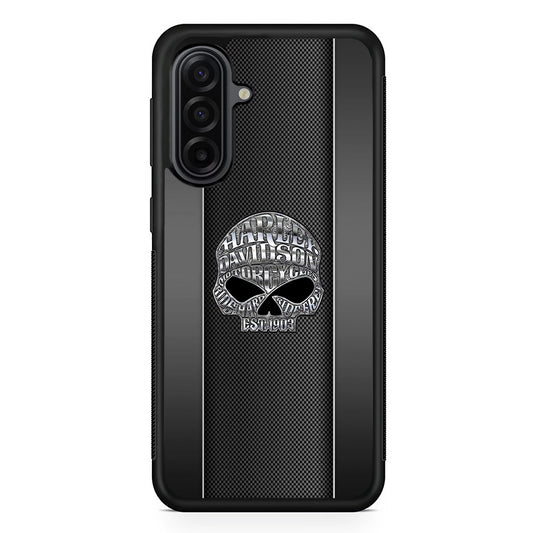 Harley Davidson Skull Design Samsung Galaxy A17 Case | Durable Rubber Samsung Galaxy A17 Phone Case