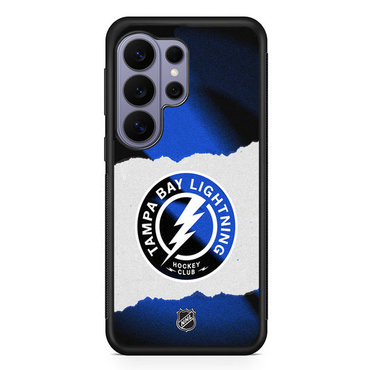 NHL Tampa Bay Lightning Club Samsung Galaxy S26 Ultra Case | Protective Rubber Cover